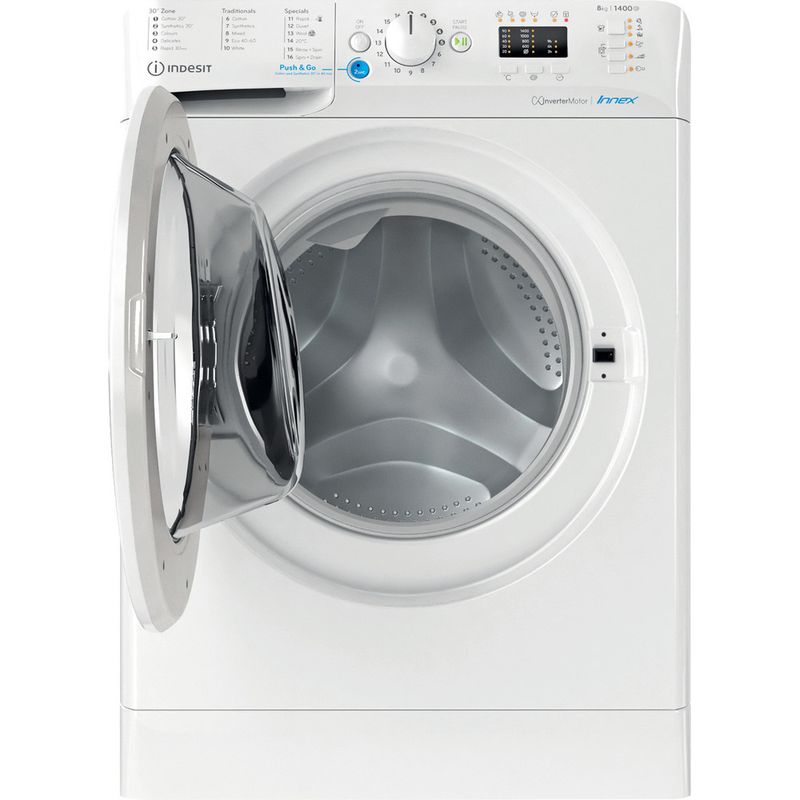 Indesit-Washing-machine-Free-standing-BWA-81485X-W-UK-N-White-Front-loader-B-Frontal-open