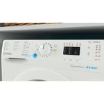 Indesit Washing machine Freestanding BWA 81485X W UK N White Front loader B Lifestyle control panel