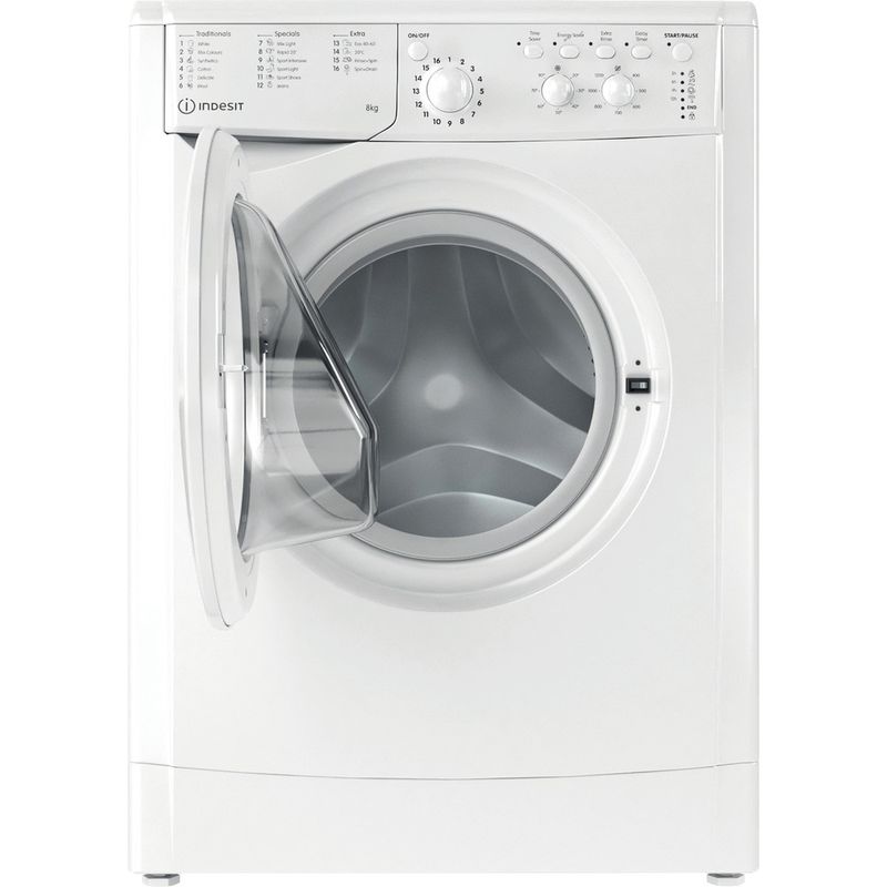 Indesit-Washing-machine-Free-standing-IWC-71453-W-UK-N-White-Front-loader-D-Frontal-open