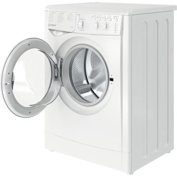 Indesit-Washing-machine-Freestanding-IWC-81283-W-UK-N-White-Front-loader-D-Perspective-open