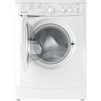Indesit-Washing-machine-Freestanding-IWC-81283-W-UK-N-White-Front-loader-D-Frontal-open