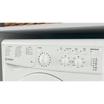 Indesit Washing machine Freestanding IWC 81283 W UK N White Front loader D Lifestyle control panel