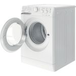 Indesit Washing machine Freestanding MTWC 91484 W UK White Front loader C Perspective open