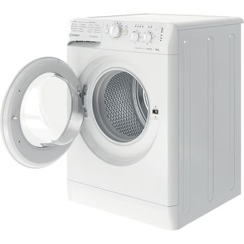 Indesit-Washing-machine-Freestanding-MTWC-91484-W-UK-White-Front-loader-C-Perspective-open