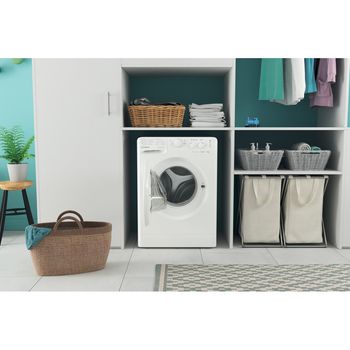 Indesit Washing machine Freestanding MTWC 91484 W UK White Front loader C Lifestyle frontal open