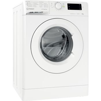 Indesit-Washing-machine-Freestanding-MTWE-91484-W-UK-White-Front-loader-C-Perspective