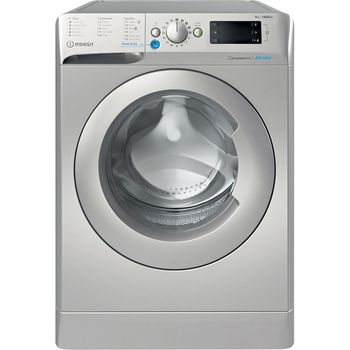 Indesit Washing machine Freestanding BWE 91484X S UK N Silver Front loader C Frontal