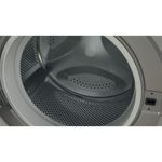 Indesit Washing machine Freestanding BWE 91484X S UK N Silver Front loader C Drum