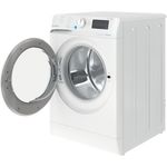 Indesit Washing machine Freestanding BWE 101685X W UK N White Front loader B Perspective open