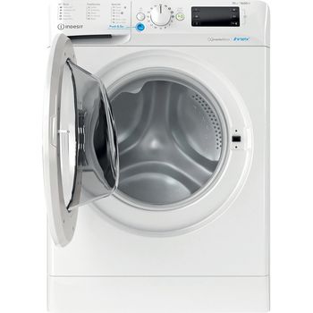 Indesit Washing machine Freestanding BWE 101685X W UK N White Front loader B Frontal open