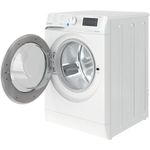 Indesit Washer dryer Freestanding BDE 107625X W UK N White Front loader Perspective open