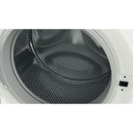 Indesit Washer dryer Freestanding BDE 107625X W UK N White Front loader Drum