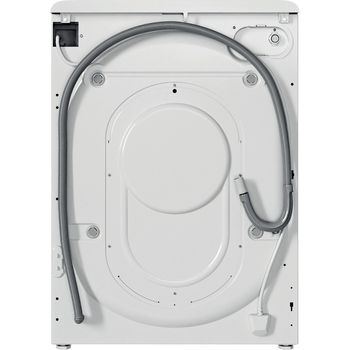 Indesit Washer dryer Freestanding BDE 107625X W UK N White Front loader Back / Lateral