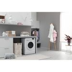 Indesit Washer dryer Freestanding BDE 96436X W UK N White Front loader Lifestyle perspective