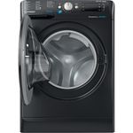 Indesit Washer dryer Freestanding BDE 86436X B UK N Black Front loader Frontal open