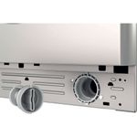 Indesit Washer dryer Freestanding BDE 86436X S UK N Silver Front loader Filter