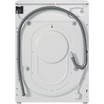 Indesit Washer dryer Freestanding BDE 86436X W UK N White Front loader Back / Lateral