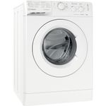 Indesit Washing machine Freestanding MTWC 91495 W UK N White Front loader B Perspective