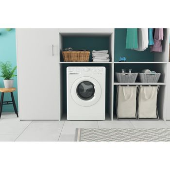 Indesit Washing machine Freestanding MTWC 91495 W UK N White Front loader B Lifestyle frontal