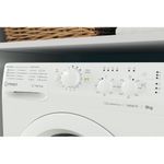 Indesit Washing machine Freestanding MTWC 91495 W UK N White Front loader B Lifestyle control panel