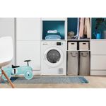 Indesit Dryer YT M11 92 X UK White Lifestyle frontal