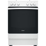 Indesit Cooker IS67G1PMW/UK White GAS Frontal
