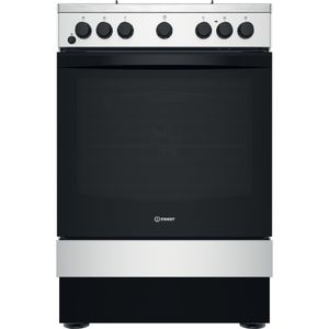 Indesit IS67G5PHX/UK Dual fuel 60cm freestanding cooker