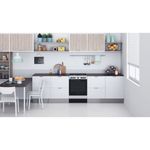 Indesit Cooker IS67G5PHX/UK Inox GAS Lifestyle frontal