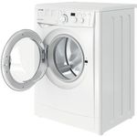 Indesit Washing machine Freestanding EWD 71453 W UK N White Front loader D Perspective open