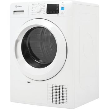 Indesit Dryer YT M11 83 X UK White Perspective