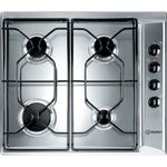 Indesit HOB PAA 642 IX/I WE1 Inox GAS Frontal