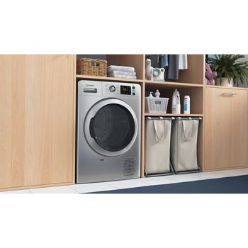 Indesit Dryer YT M11 82SS X UK Silver Lifestyle perspective