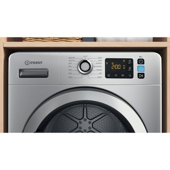 Indesit Dryer YT M11 82SS X UK Silver Control panel