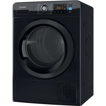 Indesit Dryer YT M11 82B X UK Black Perspective