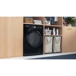 Indesit Dryer YT M11 82B X UK Black Lifestyle perspective