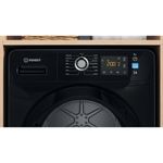 Indesit Dryer YT M11 82B X UK Black Control panel