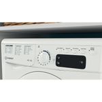 Indesit Washer dryer Freestanding EWDE 761483 W UK White Front loader Lifestyle control panel