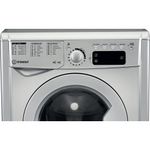 Indesit Washer dryer Freestanding EWDE 861483 S UK Silver Front loader Control panel