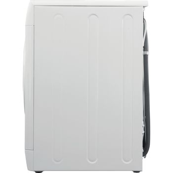 Indesit Washing machine Built-in BI WMIL 71252 UK N White Front loader E Back / Lateral
