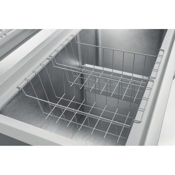 Indesit Freezer Freestanding OS 2A 100 2 UK 2 White Drawer