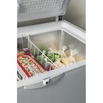 Indesit Freezer Freestanding OS 2A 250 H2 1 White Drawer