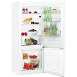 Indesit Fridge Freezer Freestanding LI6 S2E W UK Global white 2 doors Perspective open