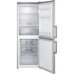 Indesit Fridge Freezer Freestanding IB55 532 S UK Silver 2 doors Frontal open