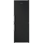 Indesit Fridge Freezer Freestanding IB55 532 B UK Black 2 doors Frontal