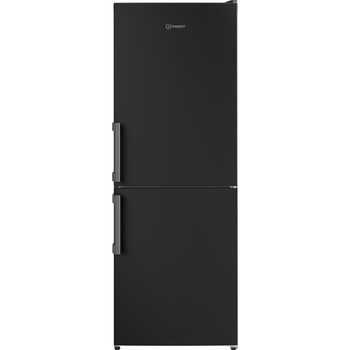 Indesit Fridge Freezer Freestanding IB55 532 B UK Black 2 doors Frontal