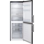 Indesit Fridge Freezer Freestanding IB55 532 B UK Black 2 doors Frontal open