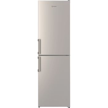 Indesit Fridge Freezer Freestanding IB55 732 S UK Silver 2 doors Frontal