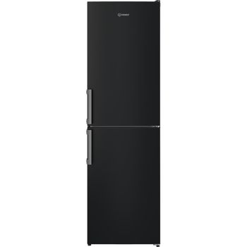 Indesit Fridge Freezer Freestanding IB55 732 B UK Black 2 doors Frontal