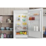 Indesit Fridge Freezer Freestanding IBTNF 60182 W UK White 2 doors Lifestyle detail