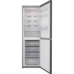 Indesit Fridge Freezer Freestanding IBTNF 60182 S UK Silver 2 doors Frontal open